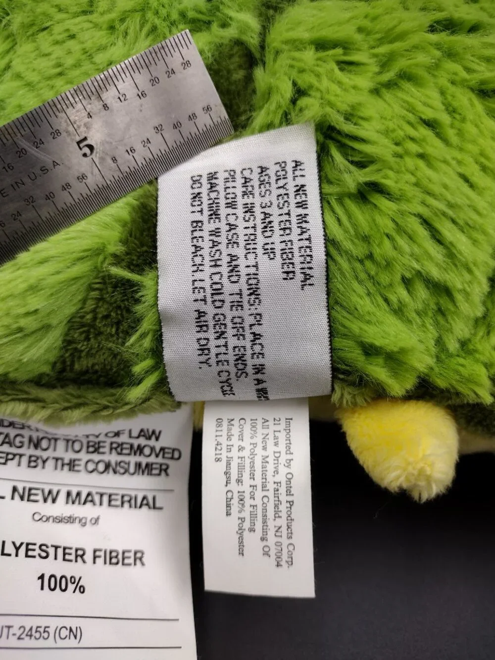 Pillow Pets Pee-Wees Tardy Turtle 2010 11